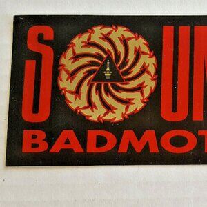 SOUNDGARDEN Badmotorfinger Bumper Sticker RARE Promo Only Collectable 1991 A&M